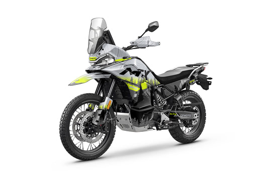 CF MOTO MT-X 800-1000 FULL GRAPHICS KIT ''ADVENTURE GREY'' DESIGN