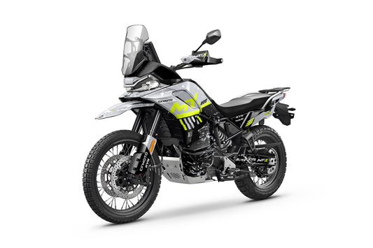 CF MOTO MT-X 800-1000 FULL GRAPHICS KIT ''DIRTED LIME'' DESIGN