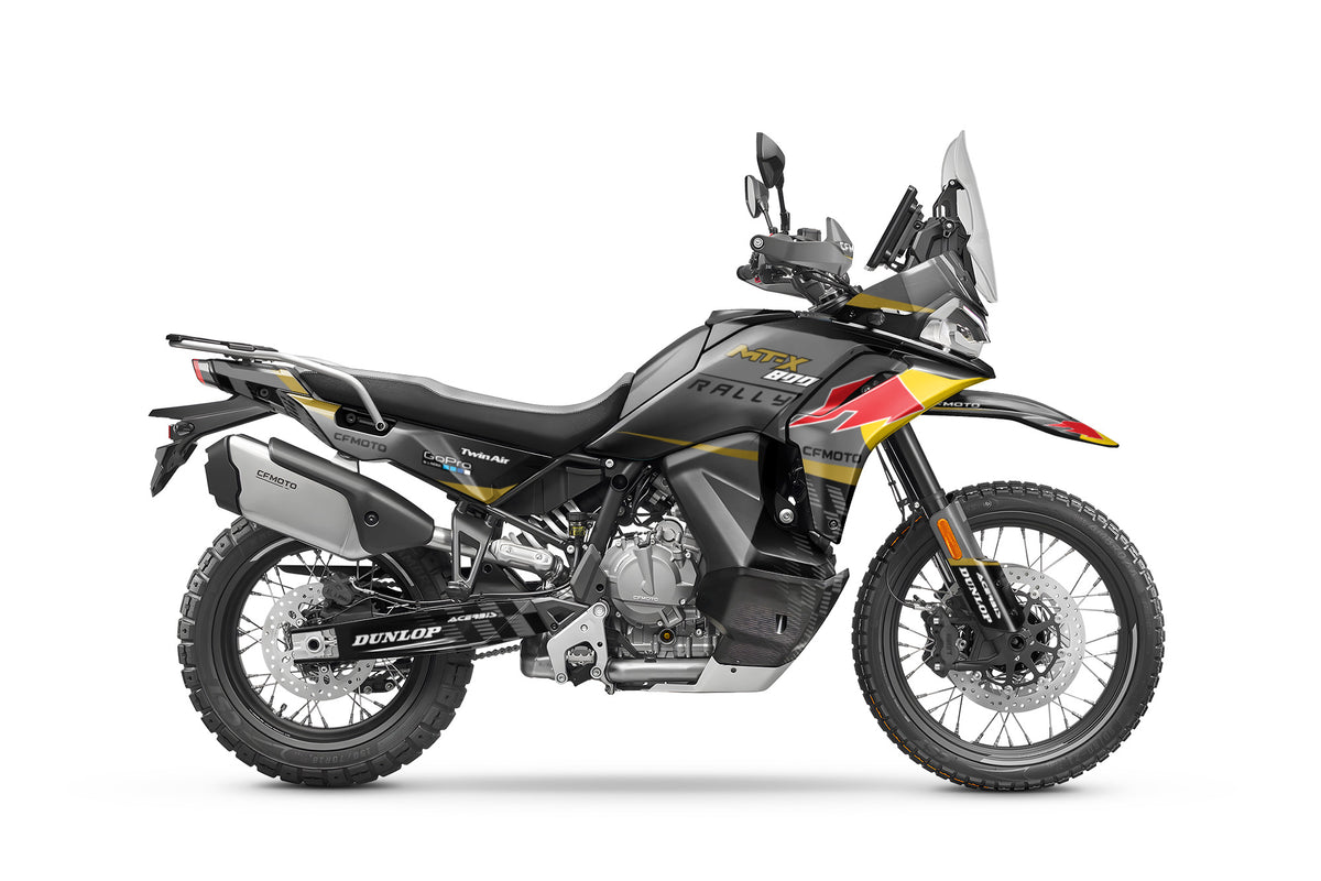 CF MOTO MT-X 800-1000 FULL GRAPHICS KIT ''FACTORY BLACK'' DESIGN