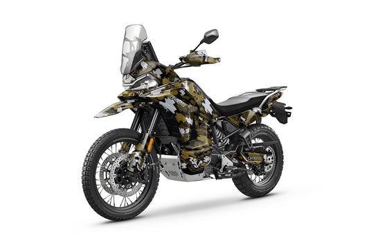 CF MOTO MT-X 800-1000 FULL GRAPHICS KIT ''CAMO V1 BRONZE'' DESIGN