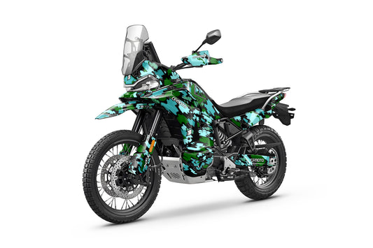 CF MOTO MT-X 800-1000 FULL GRAPHICS KIT ''CAMO V1 GREEN'' DESIGN