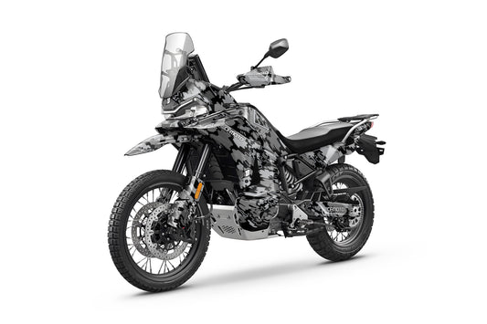 CF MOTO MT-X 800-1000 FULL GRAPHICS KIT ''CAMO V1 GREY'' DESIGN