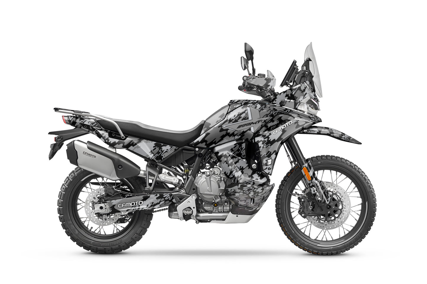 CF MOTO MT-X 800-1000 FULL GRAPHICS KIT ''CAMO V1 GREY'' DESIGN