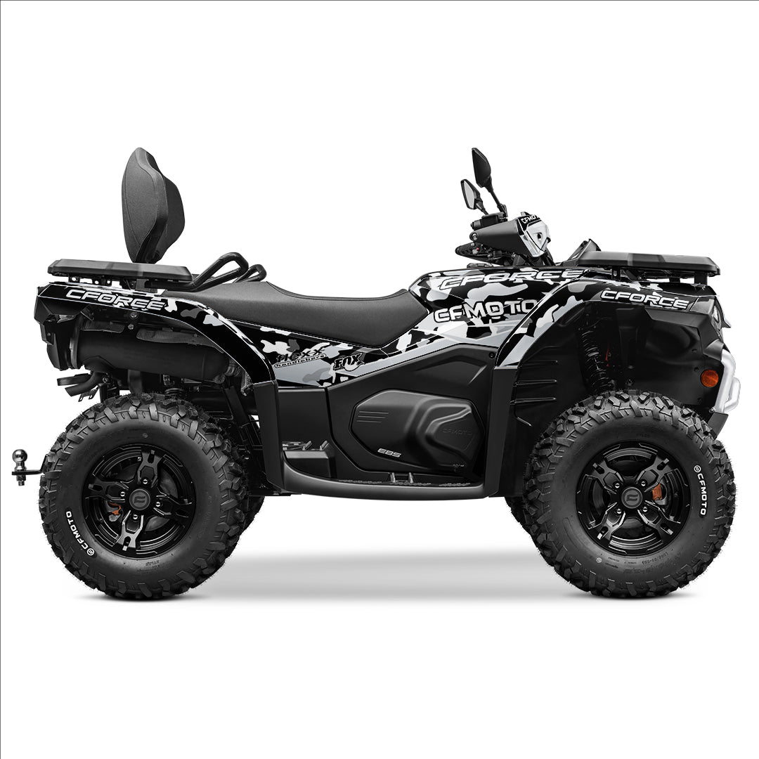 CFMOTO CFORCE 400 520 FULL GRAPHICS KIT ''CAMO GREY'' DESIGN – bling ...