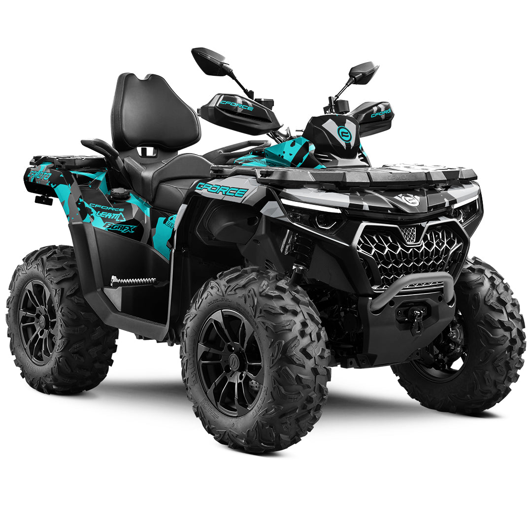 CFMOTO CFORCE G3 FULL GRAPHICS KIT ''CAMED TURQUOISE'' DESIGN