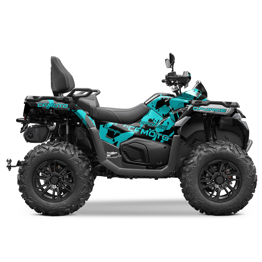 CFMOTO CFORCE G3 FULL GRAPHICS KIT ''CAMED TURQUOISE'' DESIGN