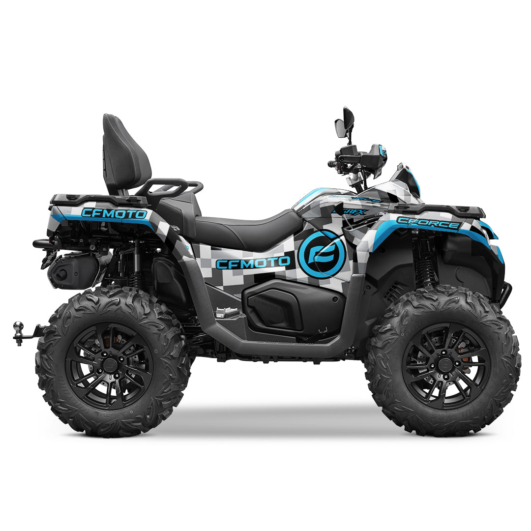 CFMOTO CFORCE G3 FULL GRAPHICS KIT ''CAMO V2 BLUE'' DESIGN