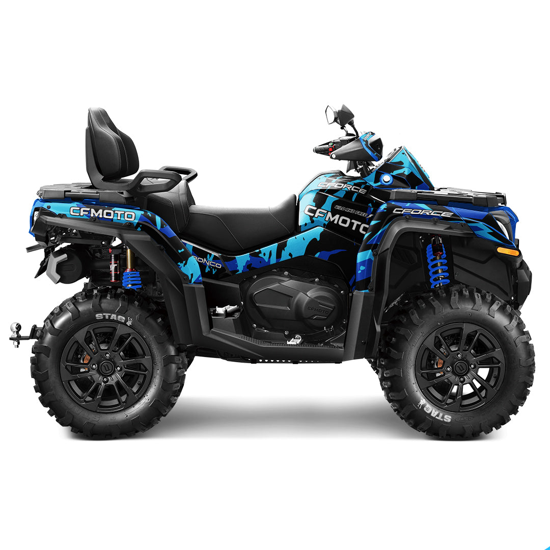 CFMOTO CFORCE G2 FULL GRAPHICS KIT ''CAMED BLUE'' DESIGN