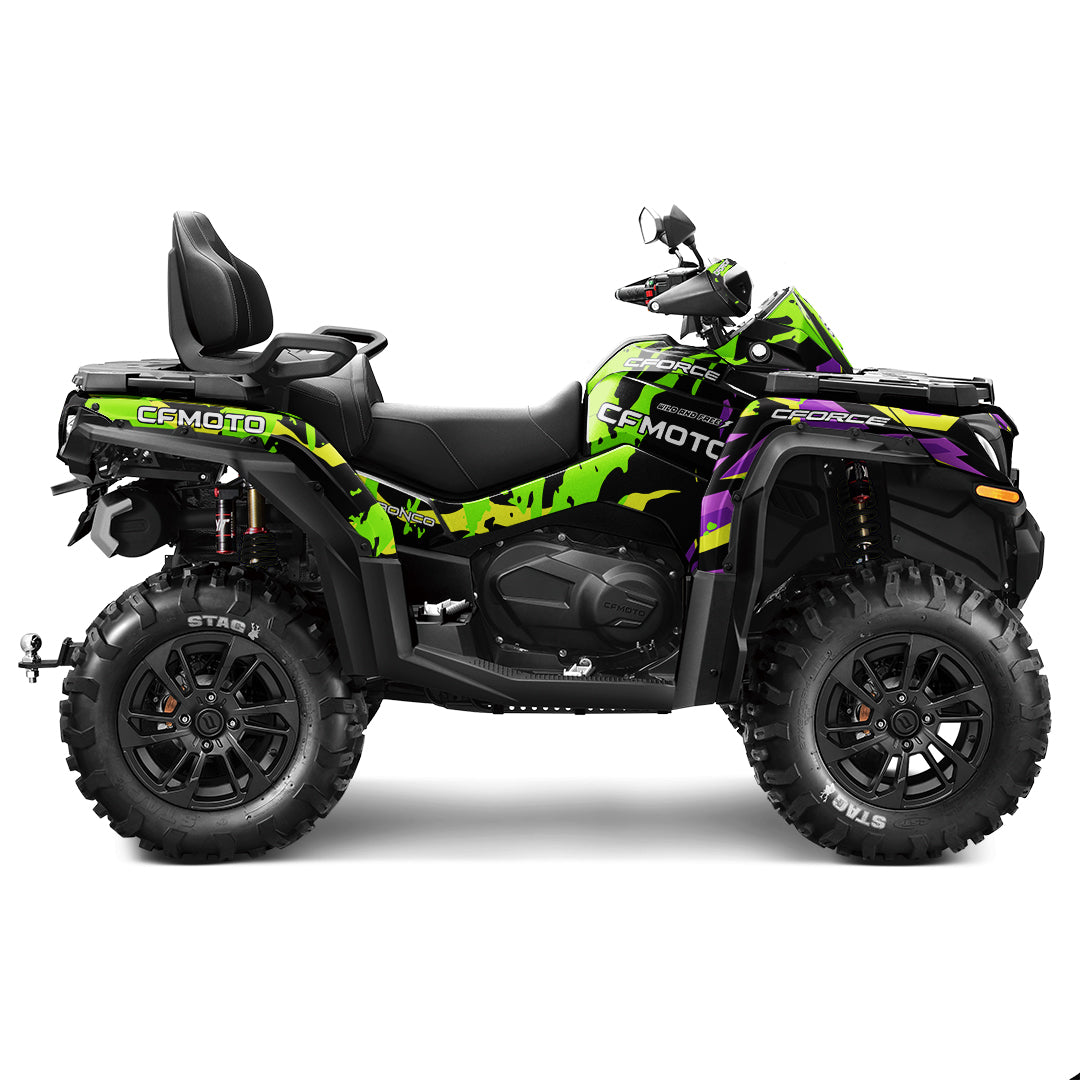 CFMOTO CFORCE G2 FULL GRAPHICS KIT ''CAMED GREEN'' DESIGN