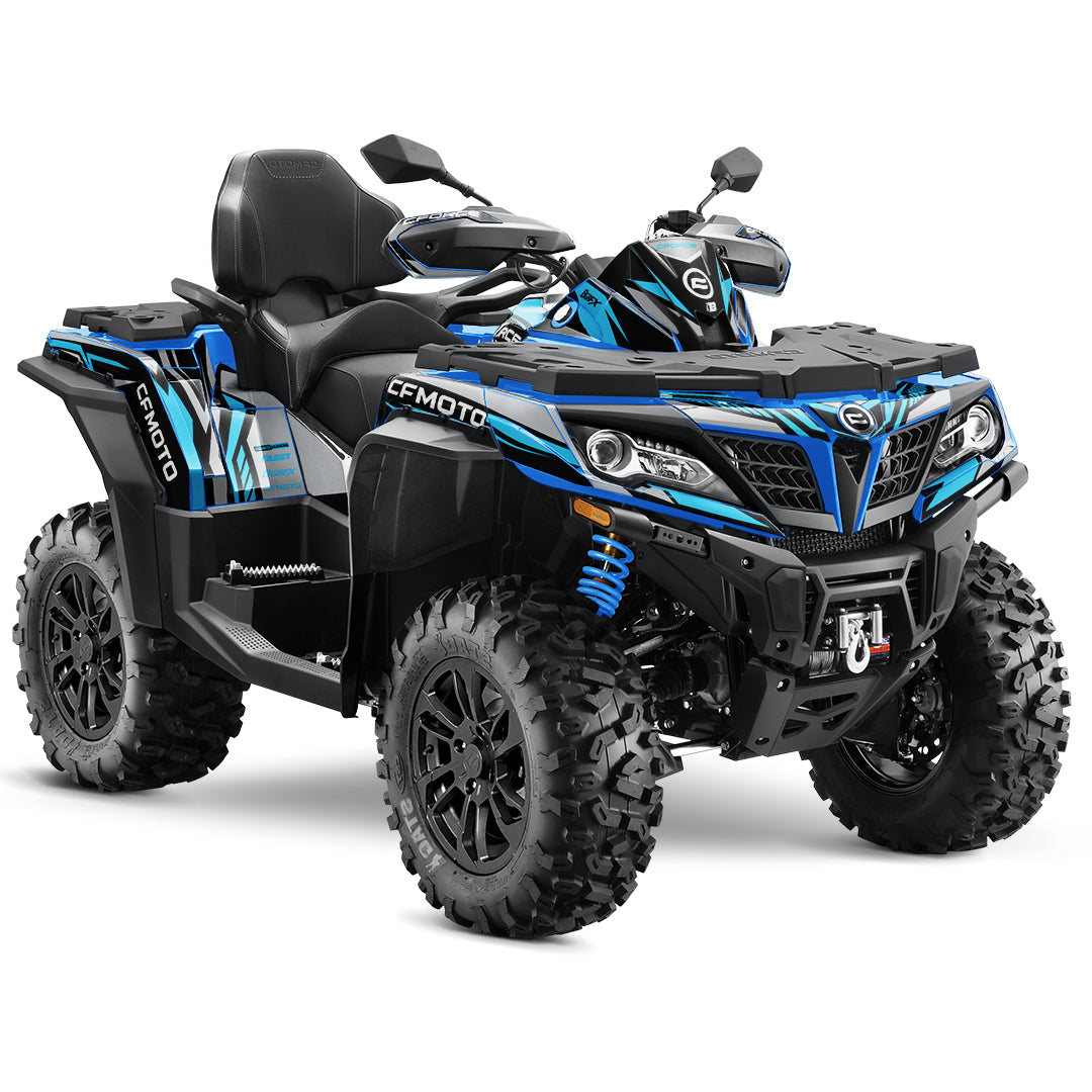 CFMOTO CFORCE G2 FULL GRAPHICS KIT ''FUSION LIGHT BLUE'' DESIGN