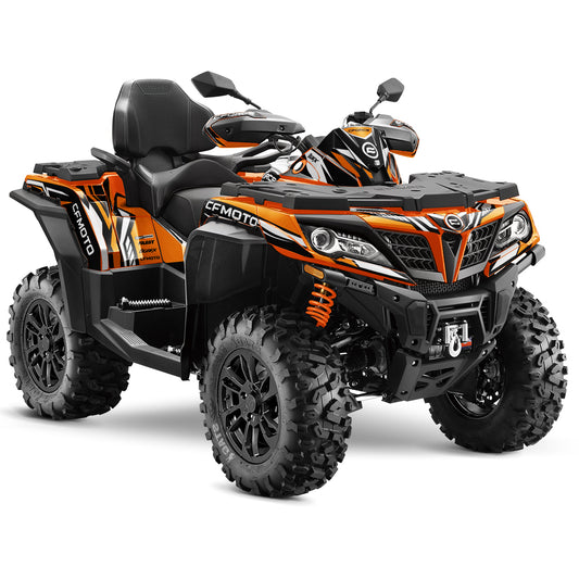 CFMOTO CFORCE G2 FULL GRAPHICS KIT ''FUSION ORANGE'' DESIGN