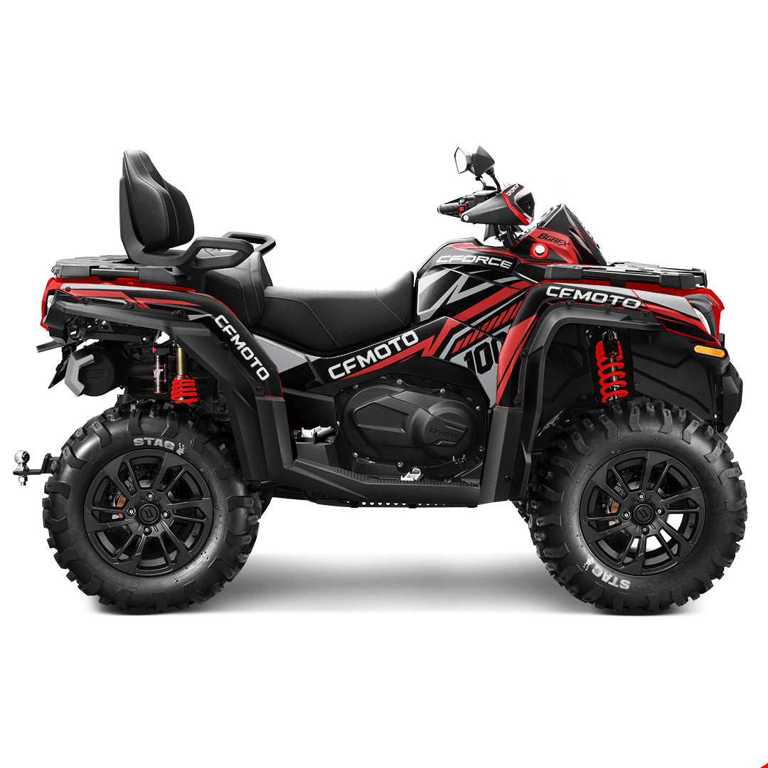 CFMOTO CFORCE G2 FULL GRAPHICS KIT ''FUSION RED'' DESIGN