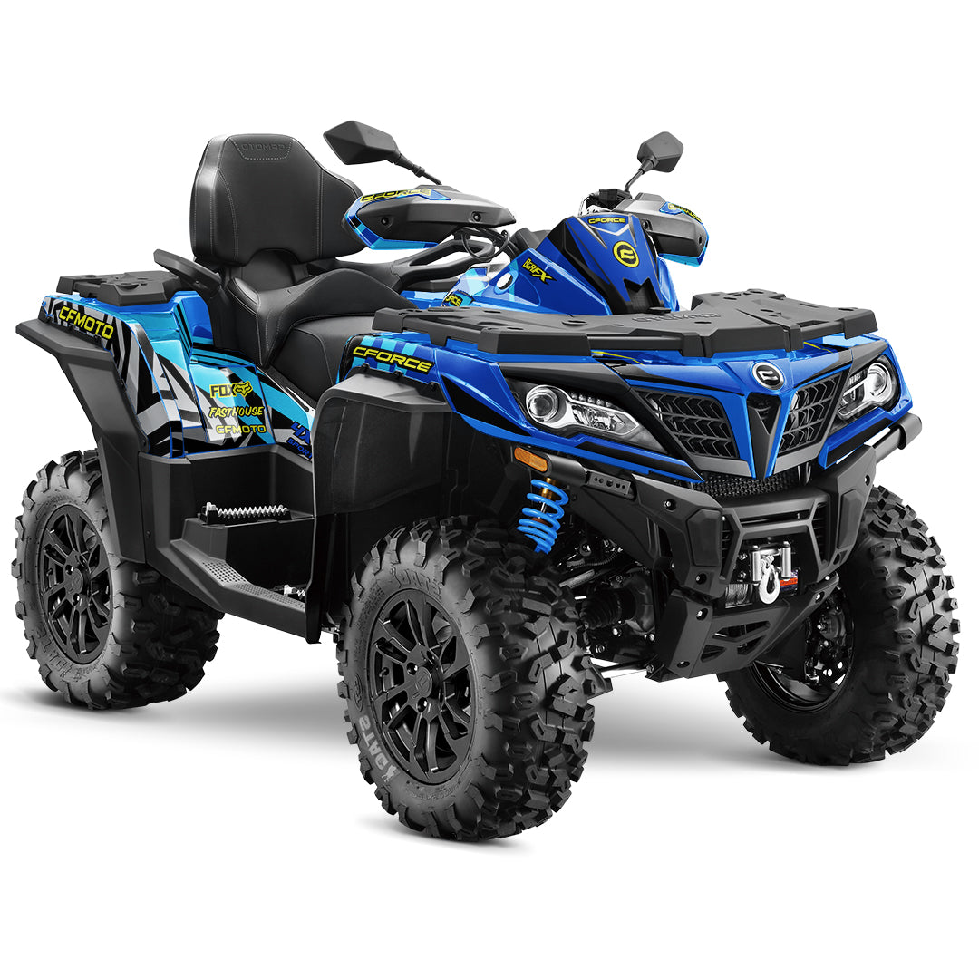 CFMOTO CFORCE G2 FULL GRAPHICS KIT ''PULSED BLUE'' DESIGN