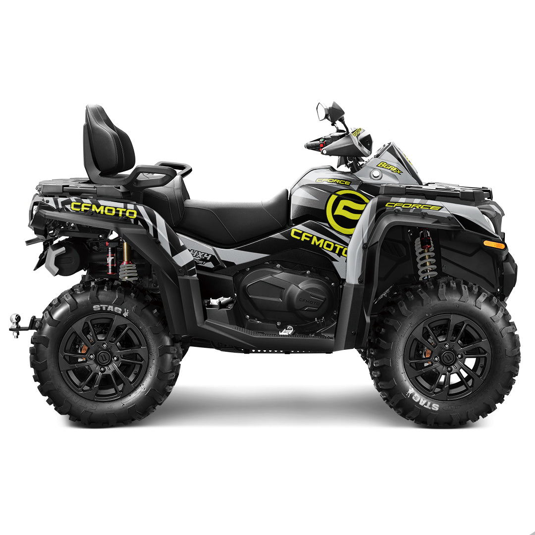 CFMOTO CFORCE G2 FULL GRAPHICS KIT ''PULSED GREY'' DESIGN