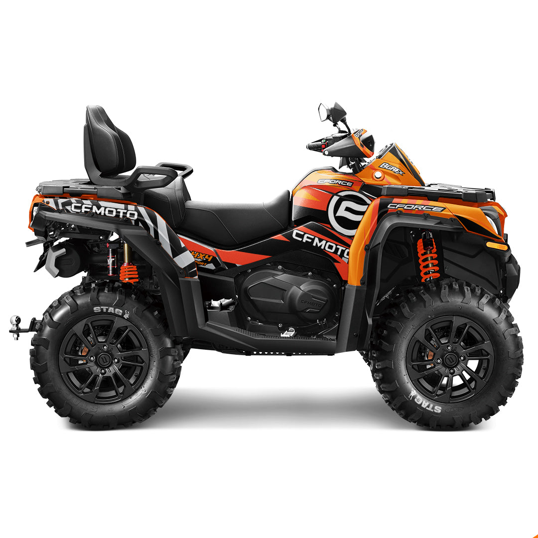 CFMOTO CFORCE G2 FULL GRAPHICS KIT ''PULSED ORANGE'' DESIGN