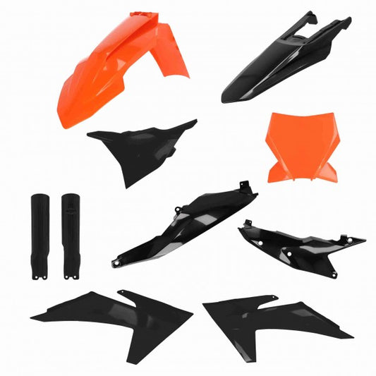 FULL KIT PLASTIC KTM SX/SXF 2023-2024 - ORANGE/BLACK