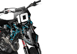 FULL GRAPHICS KIT FOR KTM ''CAMED BLUE'' DESIGN