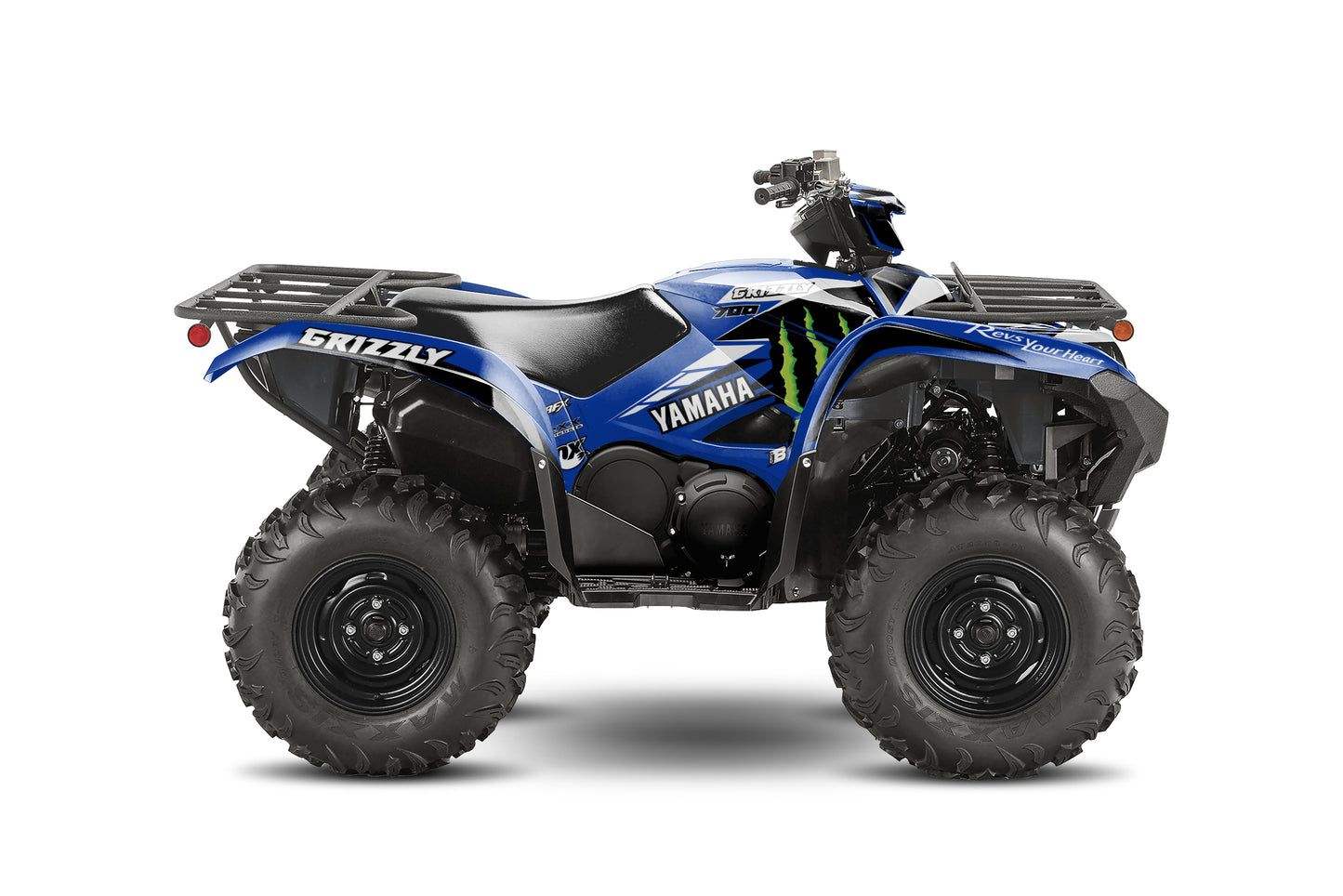 YAMAHA GRIZZLY 660 700 FULL GRAPHICS KIT ''FACT'' DESIGN