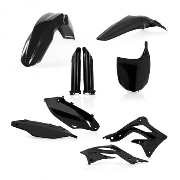 FULL KIT PLASTIC KAWASAKI KXF 450 2012 - BLACK