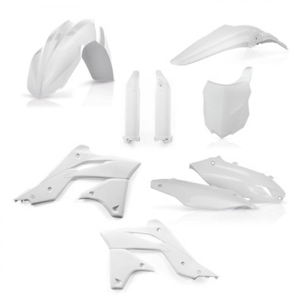 FULL KIT PLASTIC KAWASAKI KXF250 13-16 - WHITE