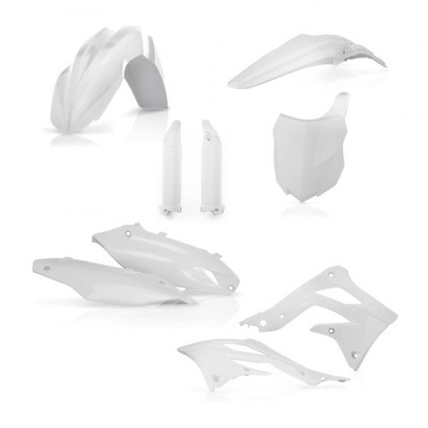 FULL KIT PLASTIC KAWASAKI KXF450 13-15 - WHITE