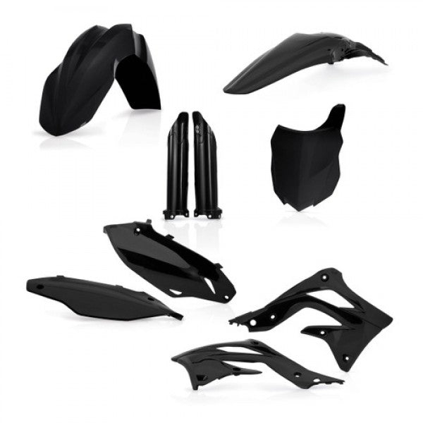 FULL KIT PLASTIC KAWASAKI KXF450 13-15 - BLACK