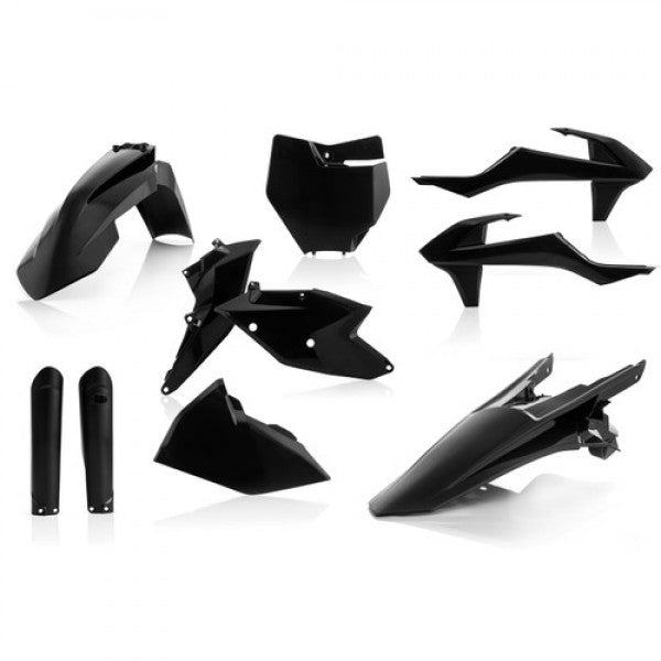 FULL KIT PLASTIC KTM SX/SXF 16-18 - BLACK