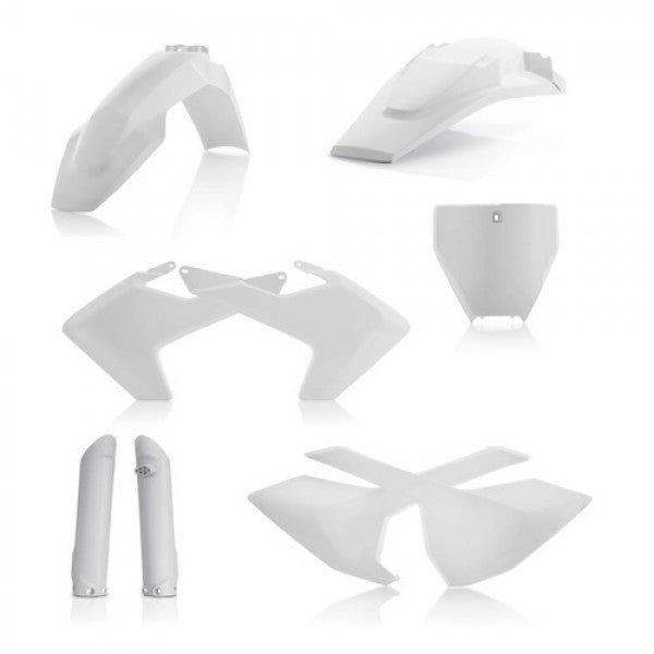 FULL PLASTIC KITS HUSQVARNA TC/FC 16-18 (NO TC 250 16) - WHITE