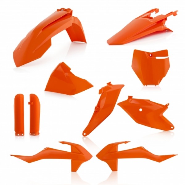 FULL KIT PLASTIC KTM SX 85 2018/2021 - ORANGE