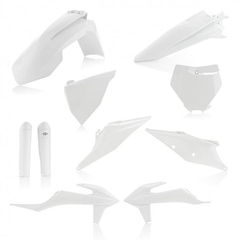 FULL KIT PLASTIC KTM SX/SXF 19-20 - WHITE
