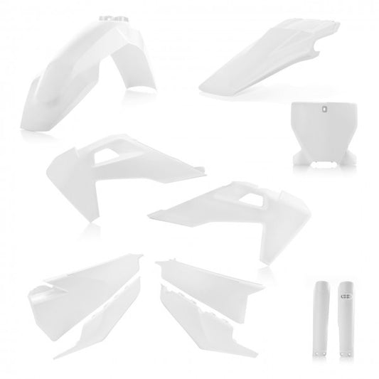 FULL KIT PLASTICS HUSQVARNA TC/FC 2019-2021 - WHITE