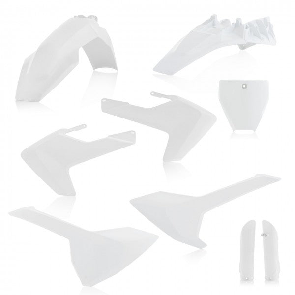 FULL KIT PLASTICS HUSQVARNA TC 85 2018/2021 - WHITE