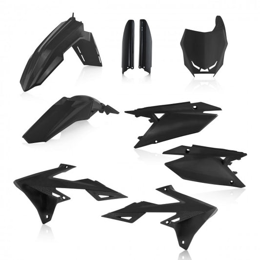 FULL KIT PLASTICS SUZUKI RMZ 250 19-20 + RMZ 450 18-20 - BLACK