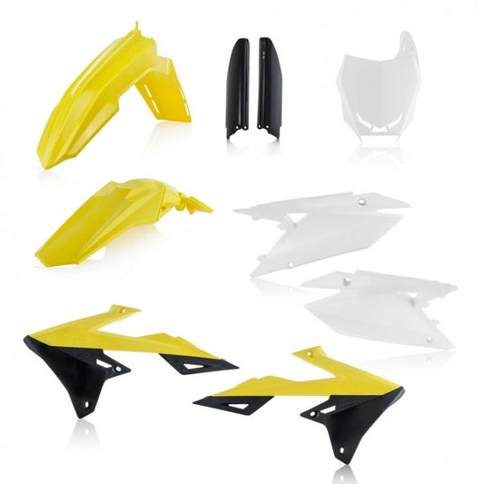 FULL KIT PLASTICS SUZUKI RMZ 250 19-20 + RMZ 450 18-20 - STANDARD 19