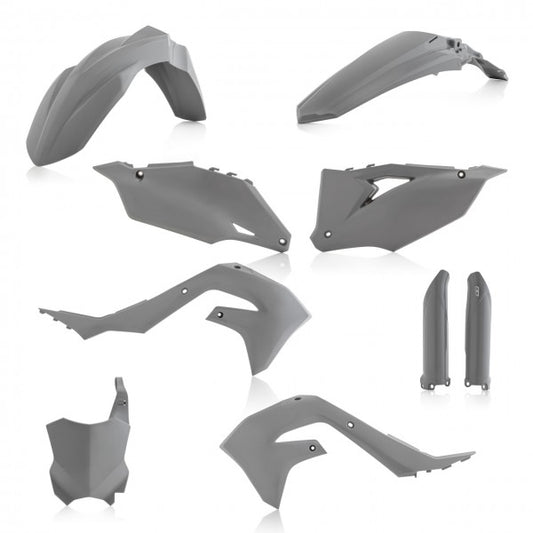 FULL KIT PLASTIC KAWASAKI KXF 450 19-20 - GREY