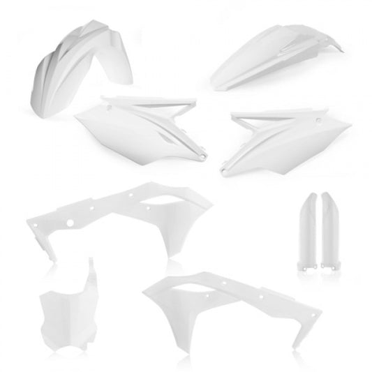 FULL KIT PLASTIC KAWASAKI KXF 250 18/20 - WHITE