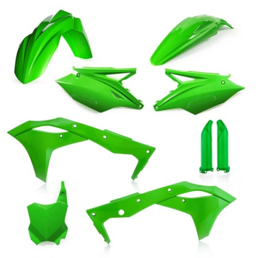 FULL KIT PLASTIC KAWASAKI KXF 250 18/20 - GREEN