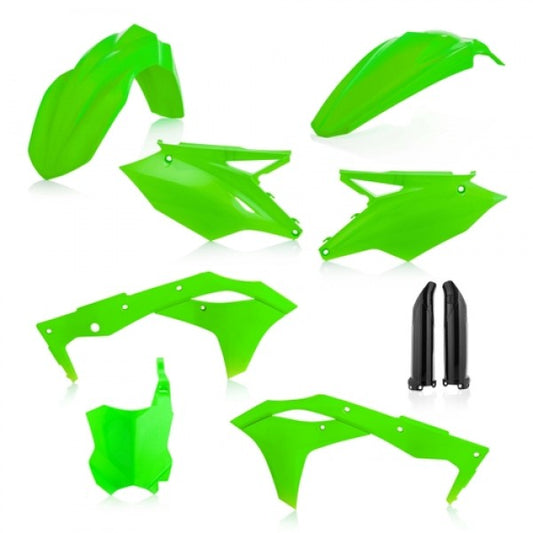 FULL KIT PLASTIC KAWASAKI KXF 250 18/20 - FLO GREEN