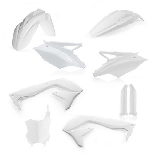 FULL KIT PLASTIC KAWASAKI KXF 450 2018 - WHITE