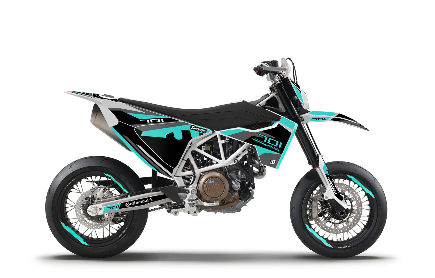 701 GRAPHICS KIT ''STRIKER TURQUOISE'' DESIGN