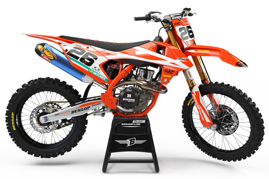 FULL GRAPHICS KIT FOR KTM ''BASIC'' DESIGN