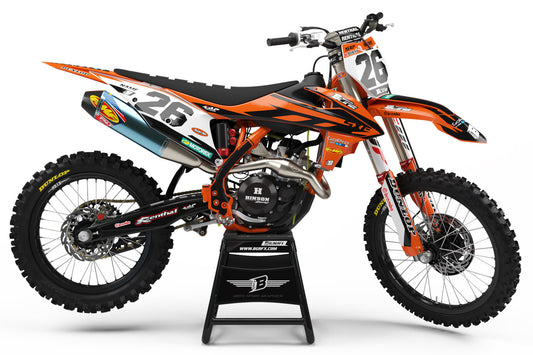 FULL GRAPHICS KIT FOR KTM ''ATOM'' DESIGN