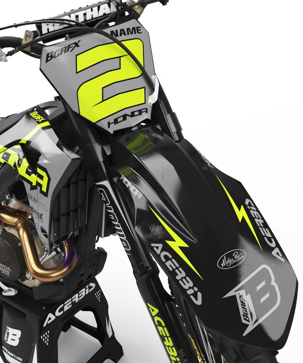 HONDA GRAPHICS KIT FLUO ''BASED Fluo'' DESIGN