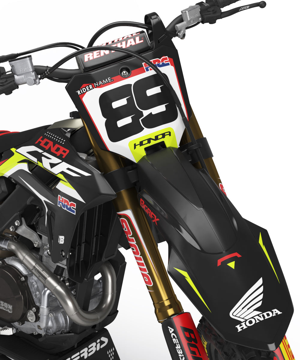 HONDA GRAPHICS KIT FLUO ''TANTRUM FLO'' DESIGN