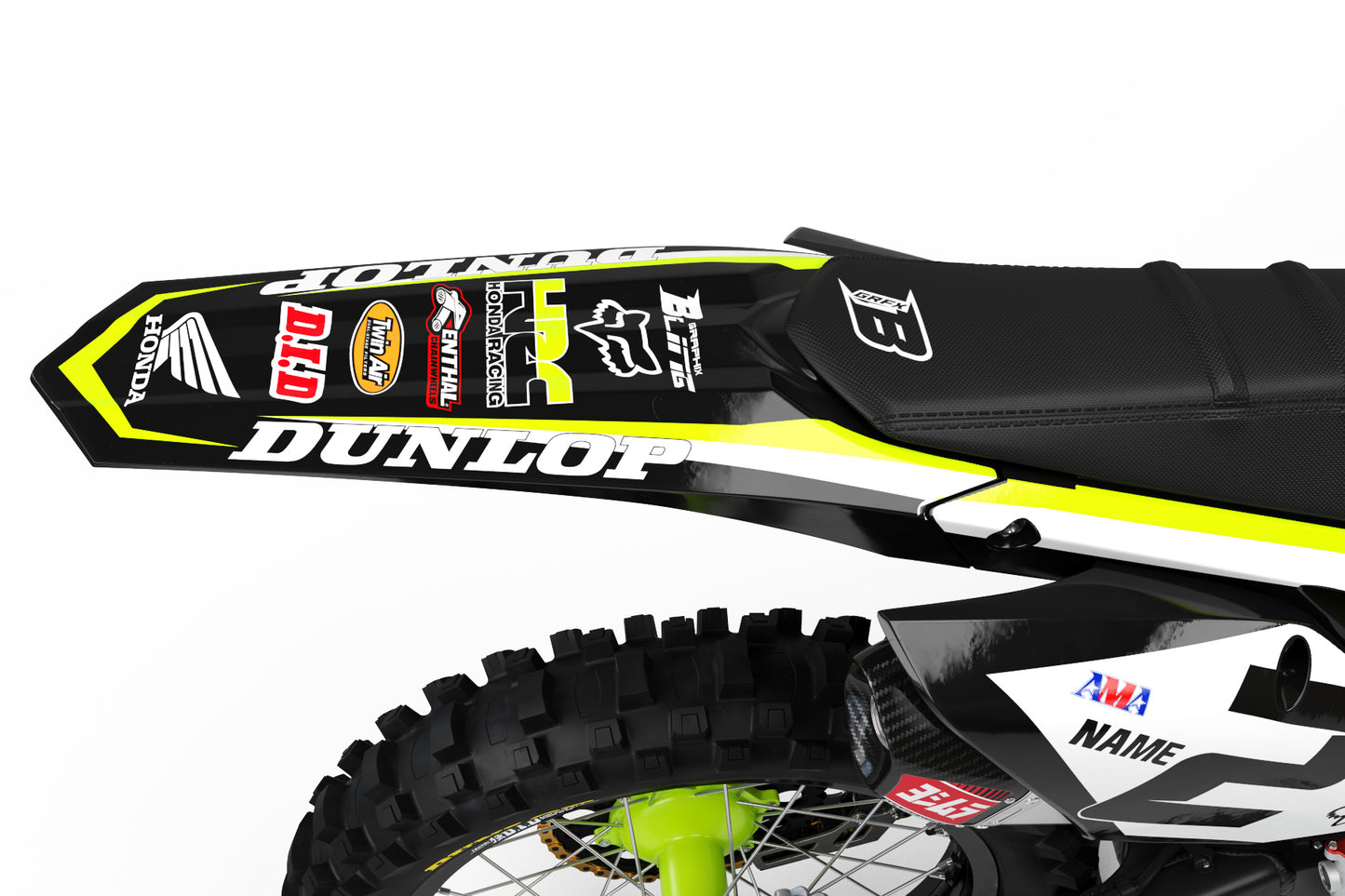 HONDA GRAPHICS KIT FLUO ''HRC BASIC'' DESIGN