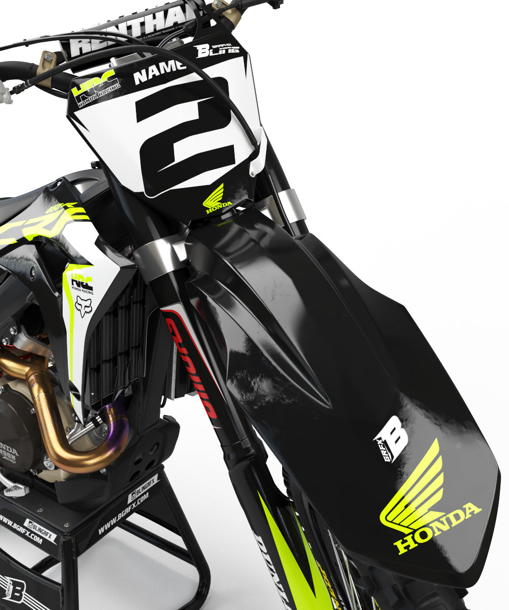 HONDA GRAPHICS KIT FLUO ''HRC BASIC'' DESIGN