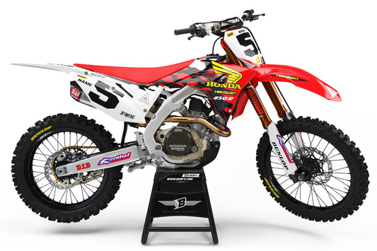 HONDA GRAPHICS KIT ''McGRATH STYLE'' DESIGN