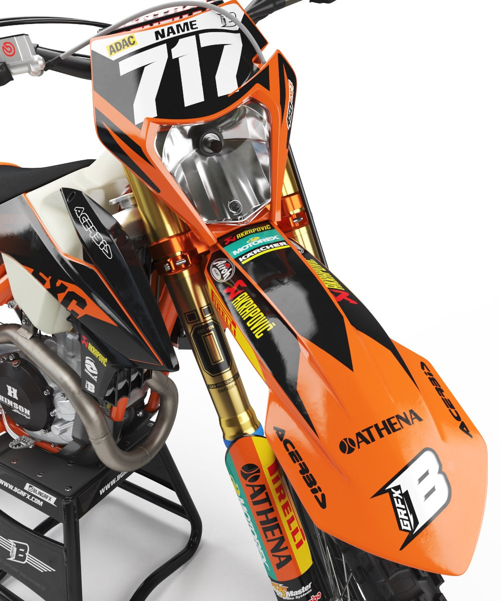 FULL GRAPHICS KIT FOR KTM ''SHADOW 2020'' DESIGN