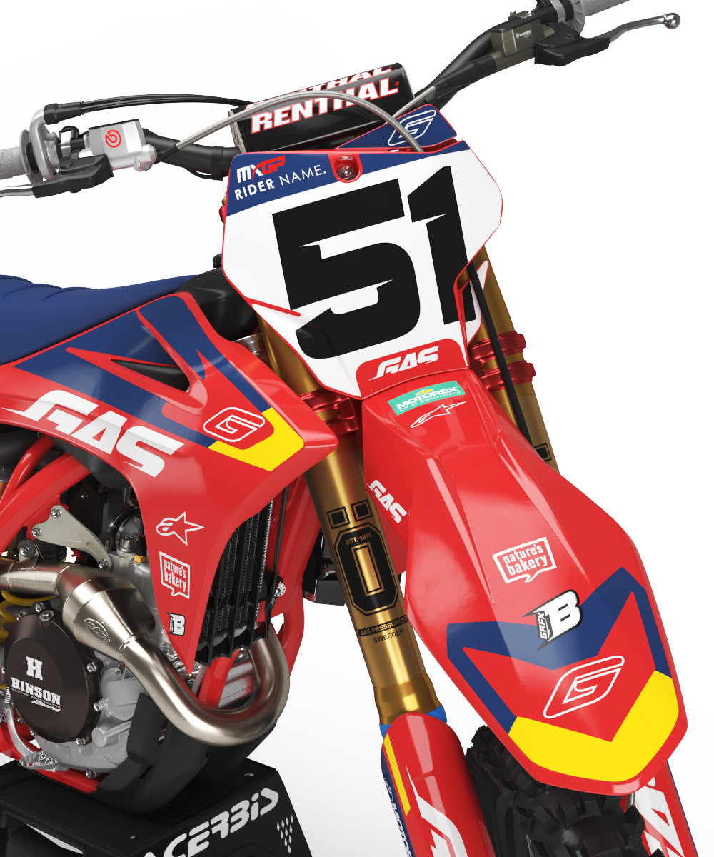 FULL GRAPHICS KIT FOR GASGAS ''FACTORY'' DESIGN – bling graphix