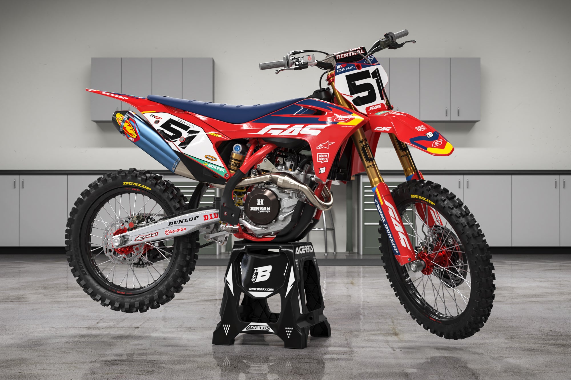 FULL GRAPHICS KIT FOR GASGAS ''FACTORY'' DESIGN – bling graphix